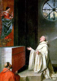 Święty Bernard z Clairvaux - gorliwy czciciel Maryi Święty Bernard z Clairvaux - gorliwy czciciel Maryi
