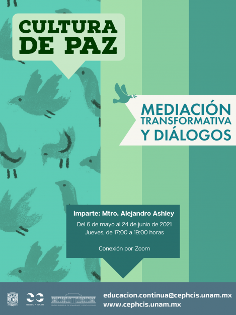 Cultura de la paz, mediación transformativa y diálogos