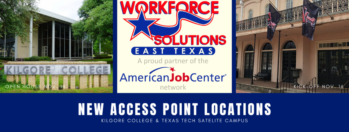 The Gilmer Mirror - Workforce Solutions East Texas Announces New Access 