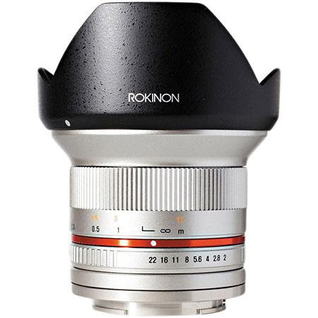 12mm F/2.0 Ultra Wide, Manual Focus Lens for Fujifilm X Mount, Silver
