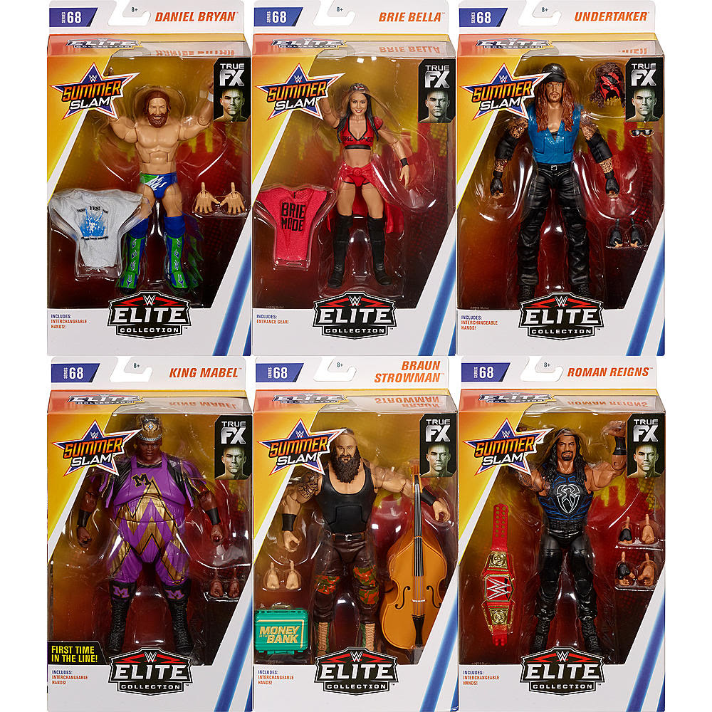 Image of WWE Wrestling Elite Series 68 - Set of 6