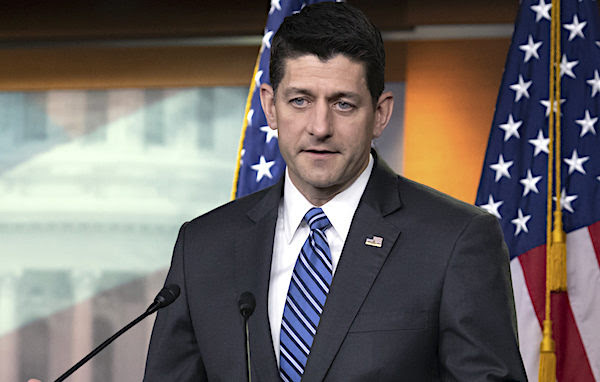 Paul Ryan Slams Tariffs; US Should Target China