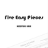 Five Easy Pieces（長谷和幸）