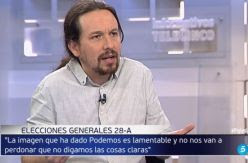 Pablo Iglesias: "Solamente si estamos en el Gobierno puede haber una mínima justicia social"