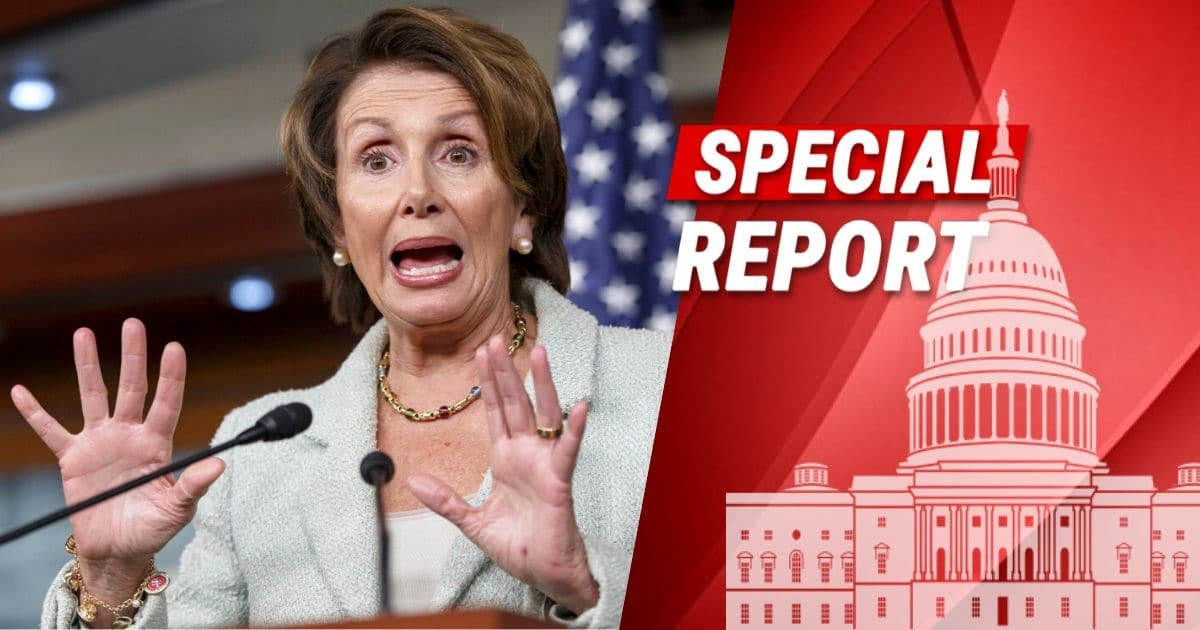 Nancy Pelosi Slams Into 100-Strong Brick Wall - House Republicans Just Ruined The Speaker's Day