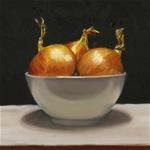 Bowl of onions - Posted on Sunday, November 23, 2014 by Peter J Sandford
