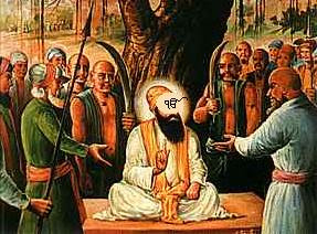 Shaheedi of Guru Sahib