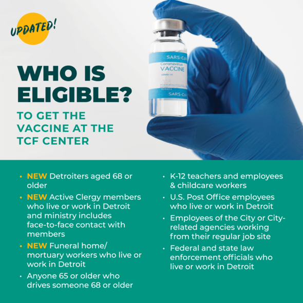 COVID Vaccine Eligibility Expanded 1.21.21