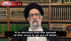 Muslim cleric says spread of coronavirus is “act of Allah,” divine punishment against Chinese, then gets coronavirus