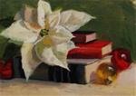 No. 537 Poinsettia Reposing on Books? - Posted on Thursday, December 18, 2014 by Susan McManamen