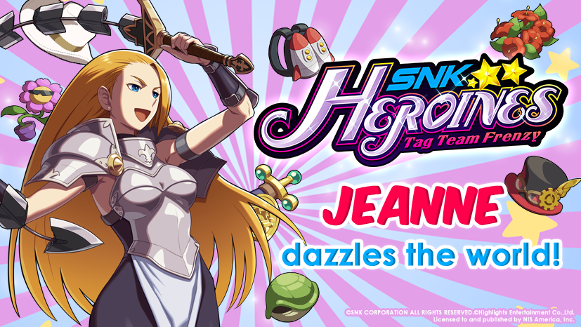 SNK Heroines Tag Team Frenzy - Jeanne