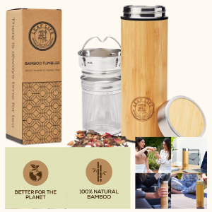 Bamboo Vacuum Tumbler