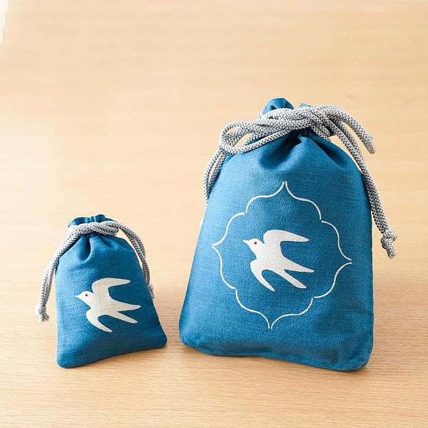 本品堂 縁起柄セット「燕」