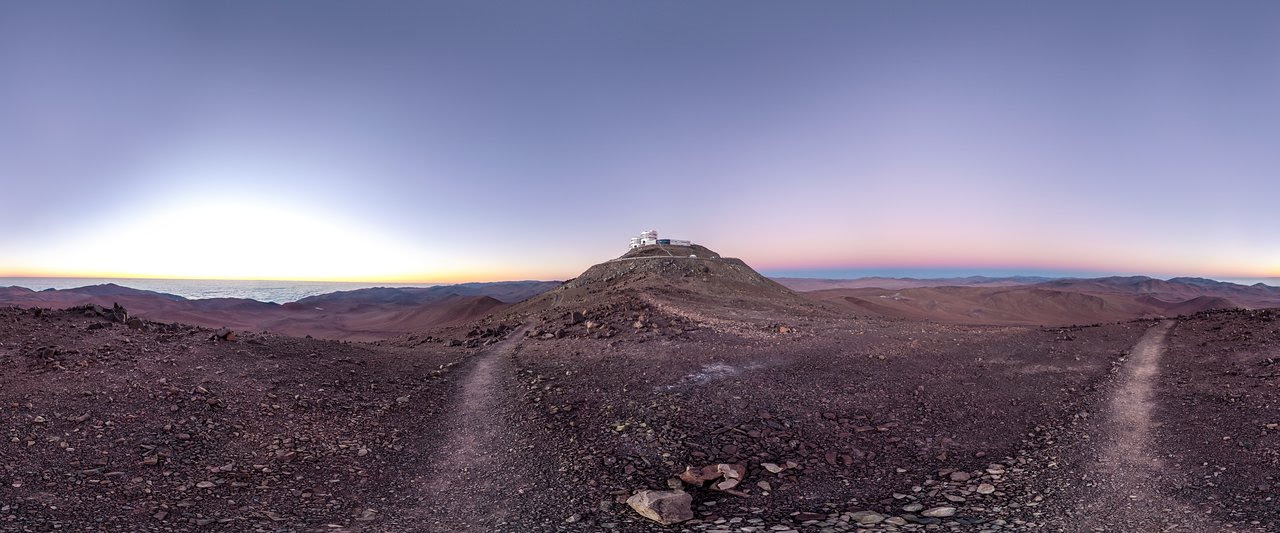 Antarctic air visits Paranal