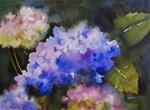 Watercolor Hydrangeas - Posted on Friday, March 27, 2015 by Nel Jansen