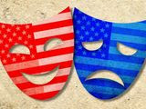 Political Masks Illustration by Greg Groesch/The Washington Times