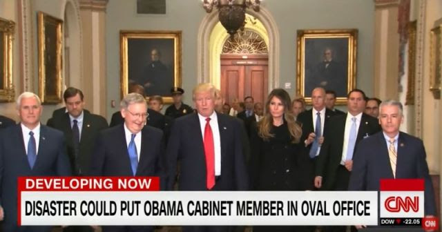 CNN: If Trump is Killed During Inauguration, Obama Appointee Would be President (Video)
