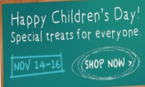 CHILDRENS DAY OFFER - Flat 25% off + Extra 25% off