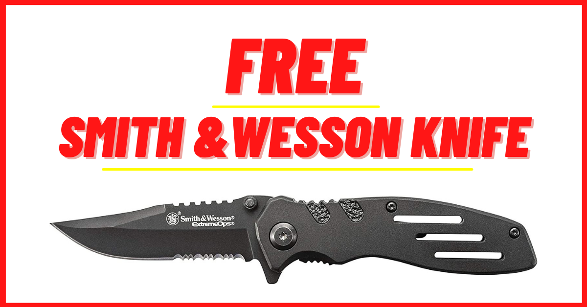 American Blade Club Is Giving Away 2500 FREE Smith & Wesson Tactical Knives