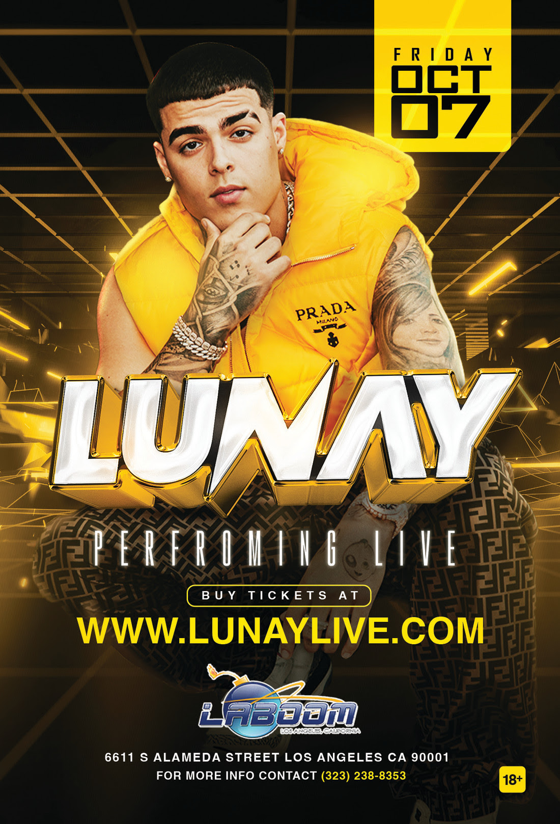LUNAY this Friday Live in Concert!