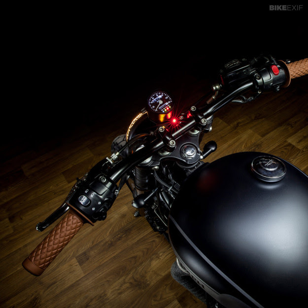 Bonneville T100 by Maccomotors