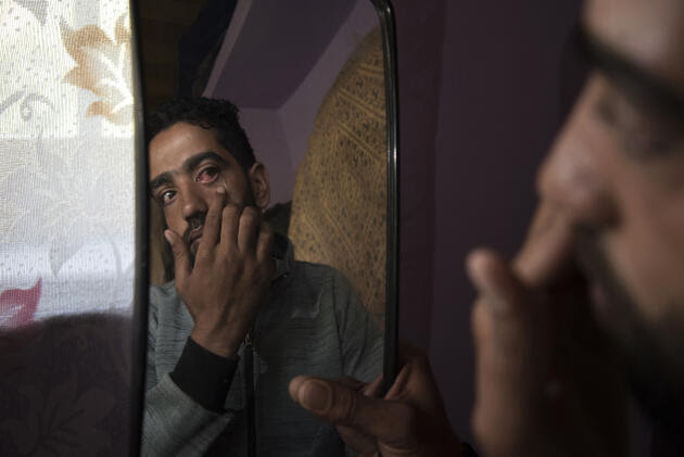 Abid a été arrêté en août 2019 et torturé. « Je ne peux plus travailler. J’ai vendu mon alliance en or pour payer le traitement contre mes douleurs. »