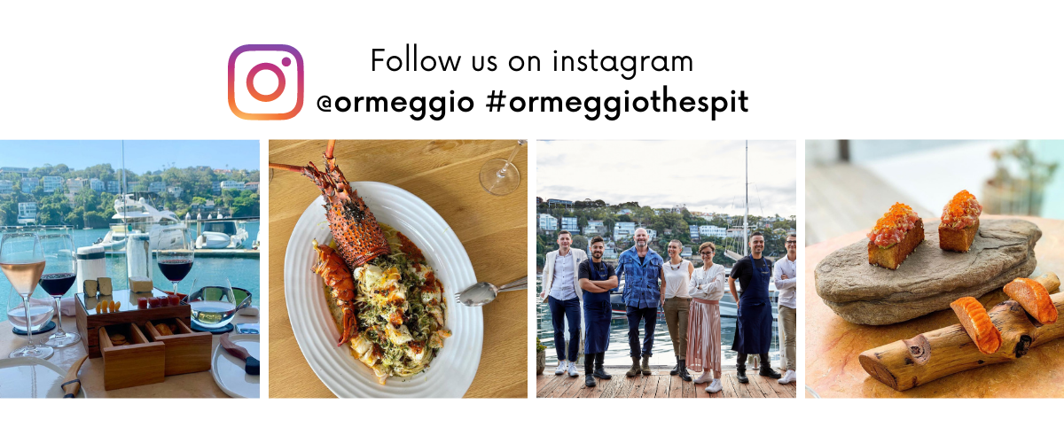 follow us on instagram @ormeggio