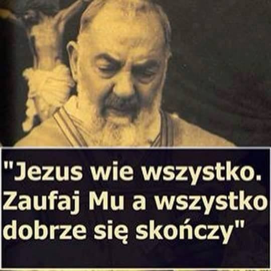 cytat z ojca Pio na ✞ Cytaty - religijne ✞ - Zszywka.pl