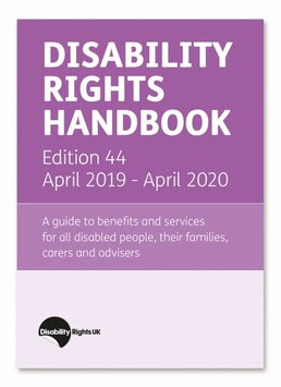 Picture of the Disability Rights Handbook Edition 44 April 2019 - April 2020