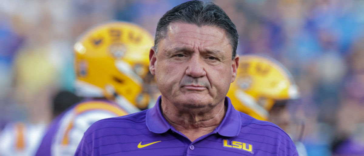REPORT: Ed Orgeron Let His Girlfriends And Their Kids Crash LSU Practices