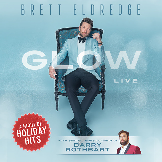 Brett Eldredge Announces Christmas"GLOW" Tour Dates MNPR Magazine