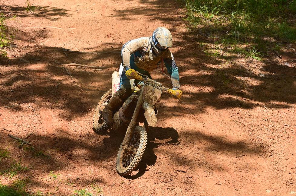 Grant Baylor worked his way from outside the top-10 to the overall victory.