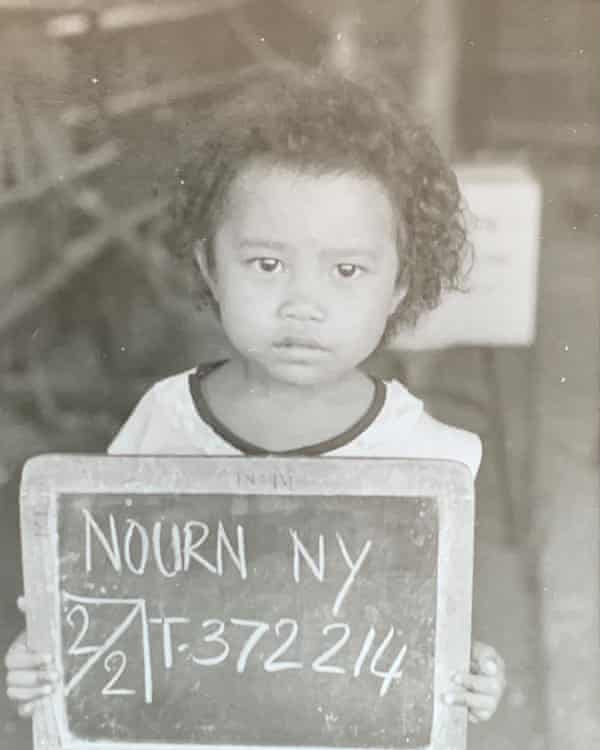 Nourn as a young child.