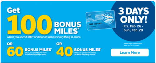 Rexall PharmaPlus Canada Bonus AIR Reward Miles