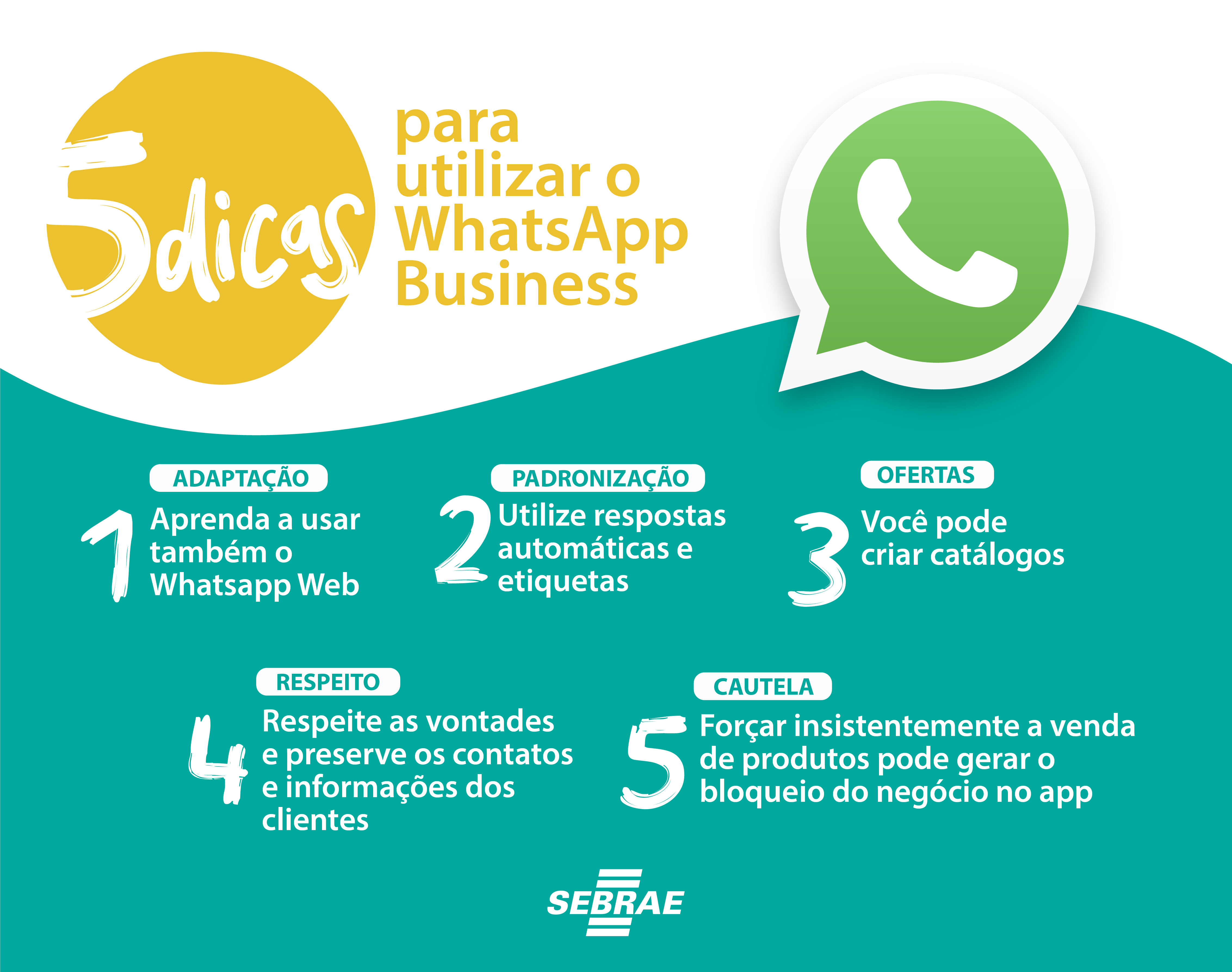 Cinco Dicas Aprenda A Utilizar O Whatsapp Business 4324