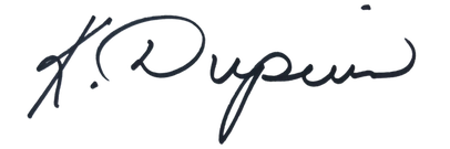 Kate Dupuis signature