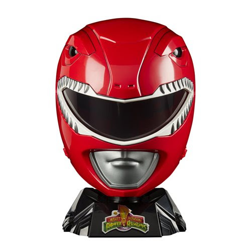 Image of Power Rangers Lightning Collection Premium Red Ranger Helmet Prop Replica - OCTOBER 2020