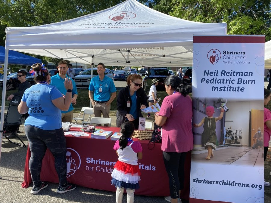 Picture of 2022 Shriners Children's booth
