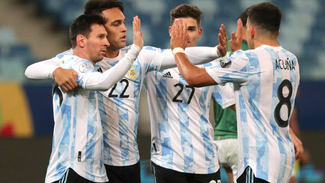 Argentina domina e vence Venezuela por 3 a 1 nas Eliminatórias