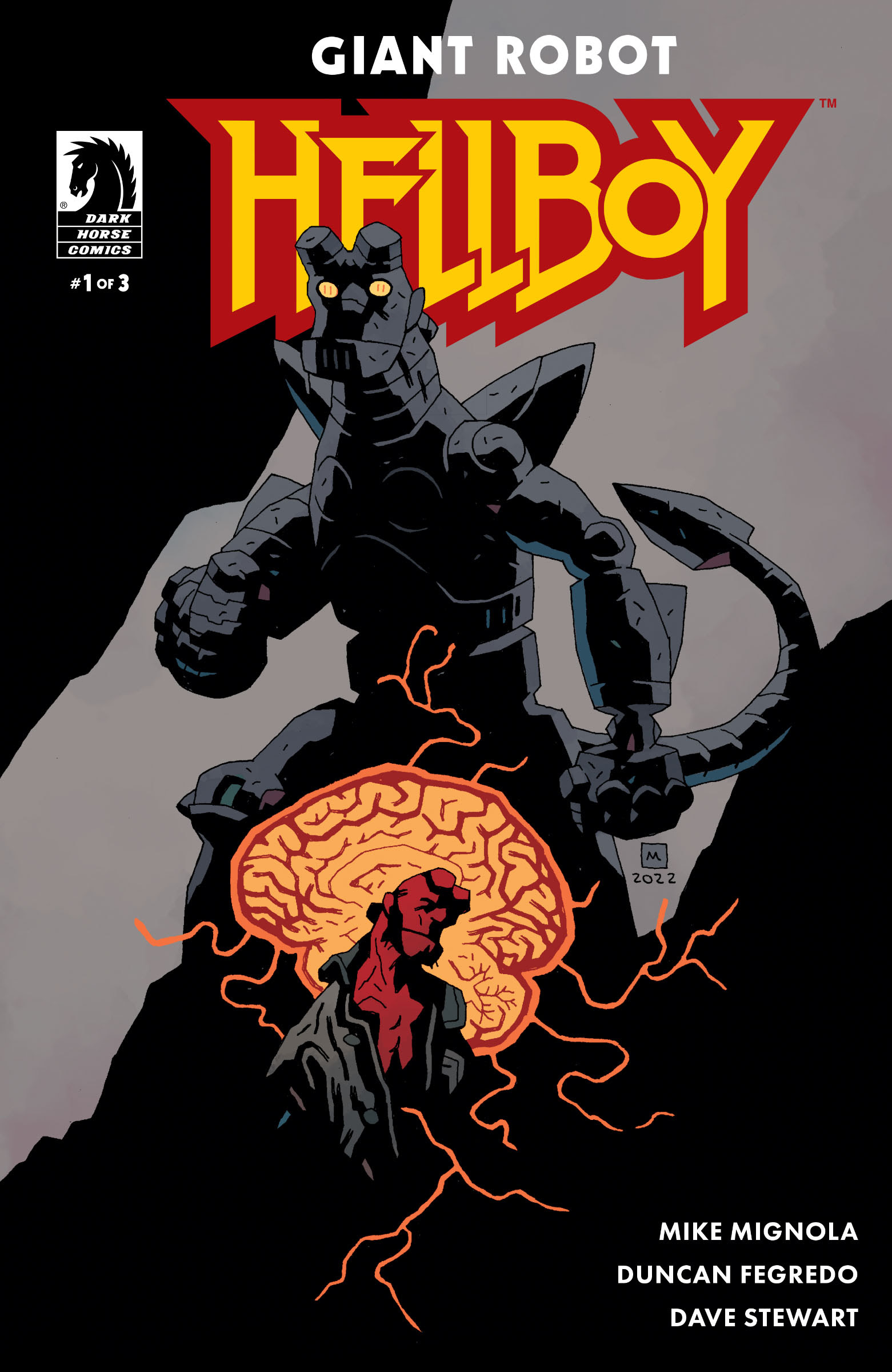 Giant Robot Hellboy #1 Variant Cover