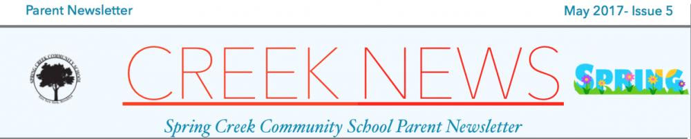 SCCS NEWS - Spring Creek Community School