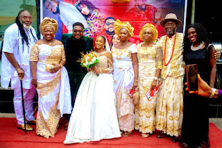 PHOTOS: Nigerian Top Showbiz Shots Storm Righteousman Son's Wedding 32