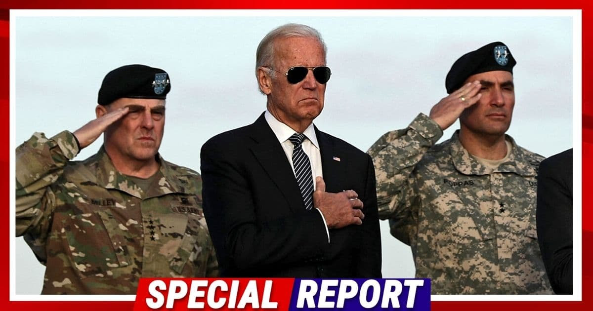 The Military Blindsides Biden - Over 80 Retired Generals And Admirals Give Him Ultimatum