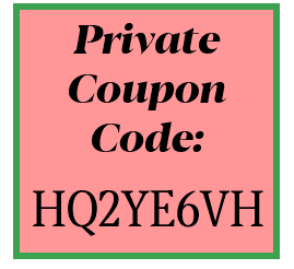 Private Coupon Code