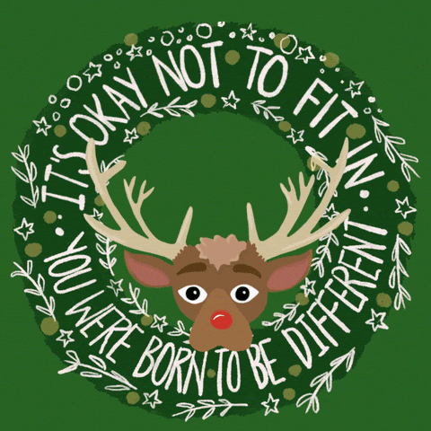 it's okay not to fit in GIF