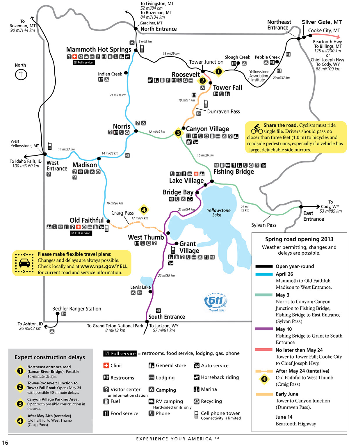 Web skating on boardwalks is a bad idea, but there are some areas in yellowstone where it's permitted. Yellowstone National Park Road Information Yellowstone Up Close and