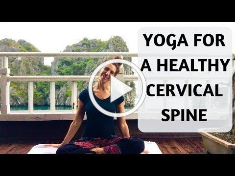 YOGA FOR A HEALTHY CERVICAL SPINE | YOGA WITH MEDITATION MUTHA
