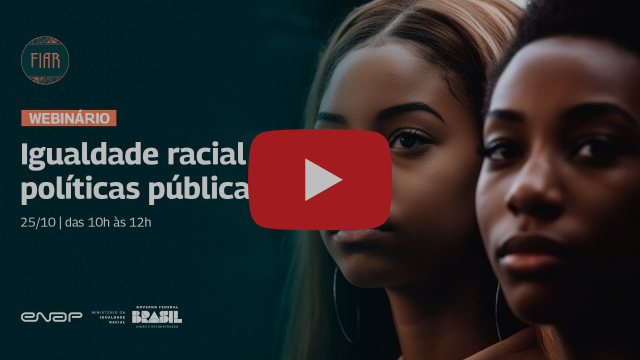 Webinário Igualdade Racial e Políticas Públicas