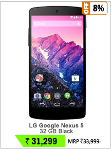 LG Google Nexus 5 32 GB Black
