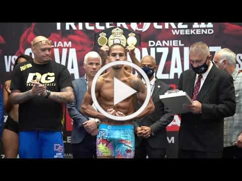 Official Weigh In: Seldin-Silva, Gonzalez-Ananyan